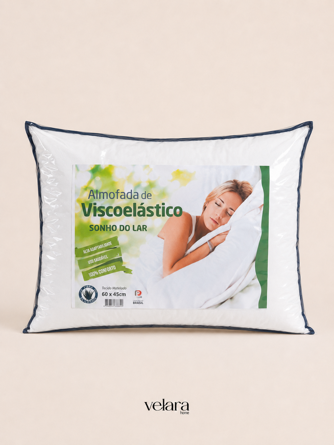Almofada Viscoelástica Aloé Vera